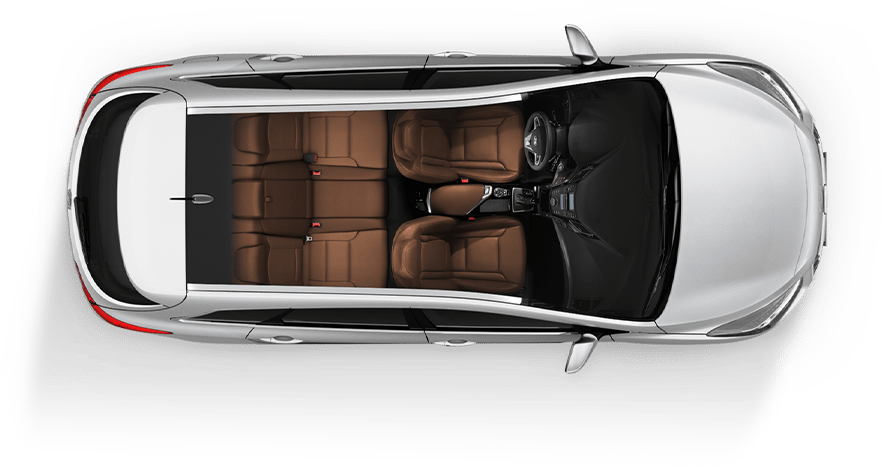 Beige car seat