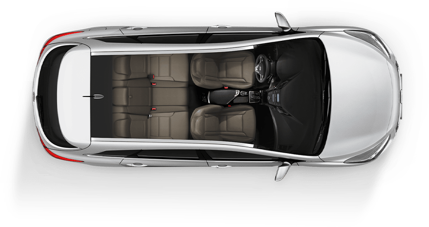 Beige car seat