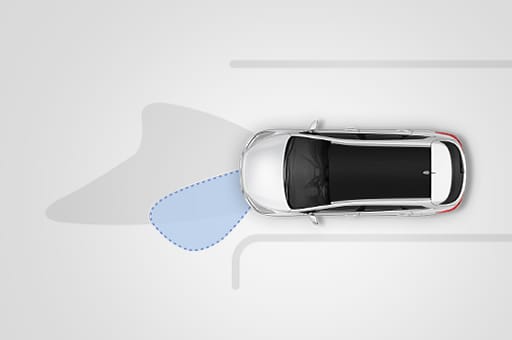 Illustrative usage scenario about static bending lights