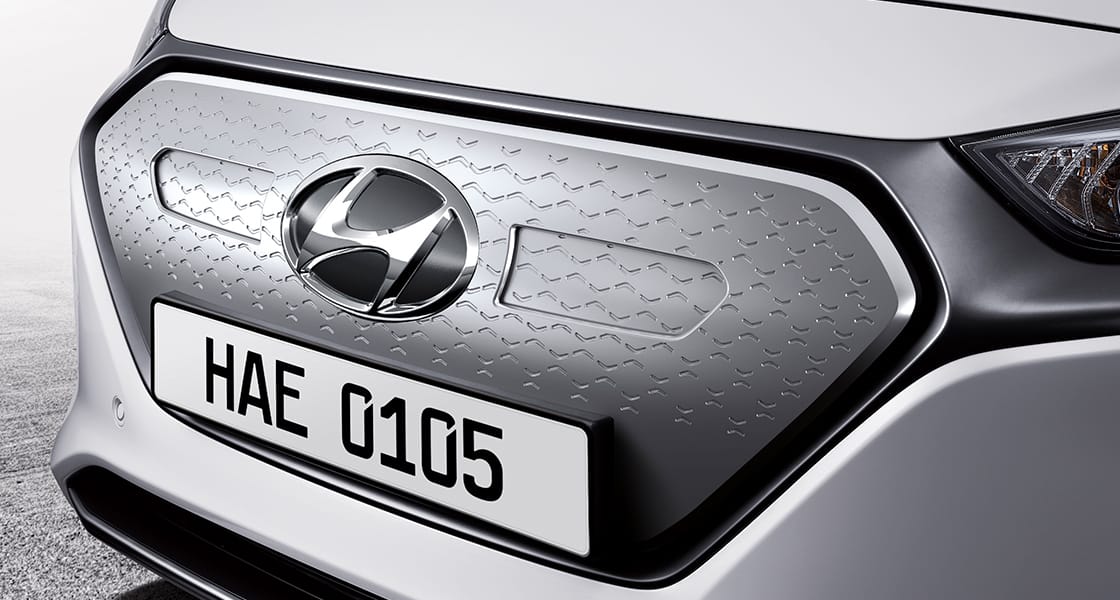 IONIQ electric iconic grille