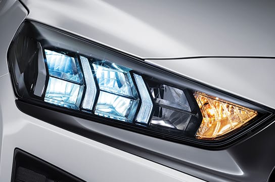 Ioniq electric LED headlamps