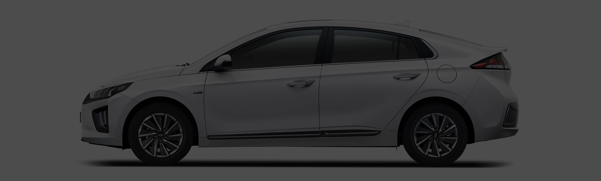 IONIQ electric exterior side design
