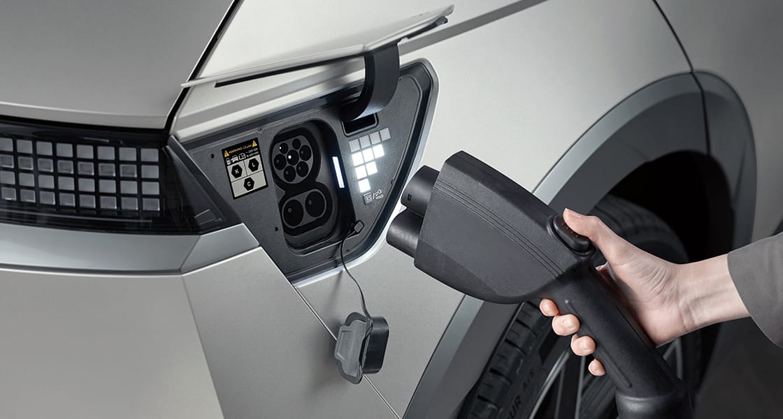 the new ioniq5 Easy charging