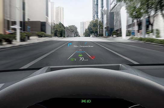 the new ioniq5 hud image