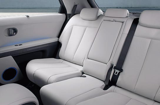 the new ioniq5 rear slide seat image