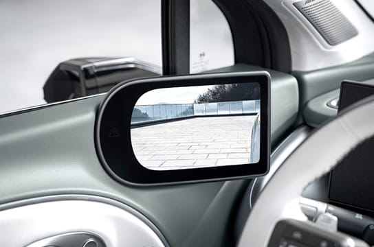 IONIQ 9's compact diigtal side mirror