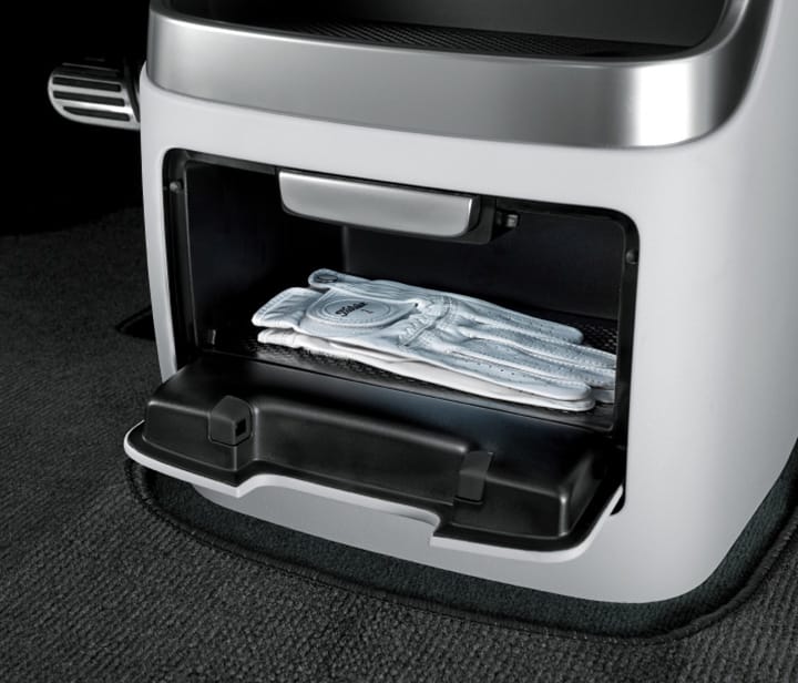 IONIQ 9's UV-C Sterilizer in first row