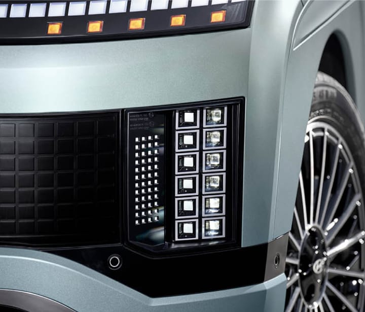 LED lamps of IONIQ 9 