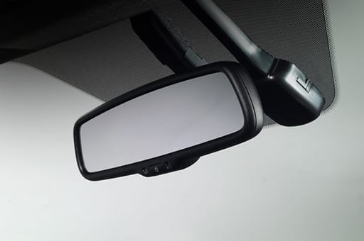 Rain sensor with the mirror