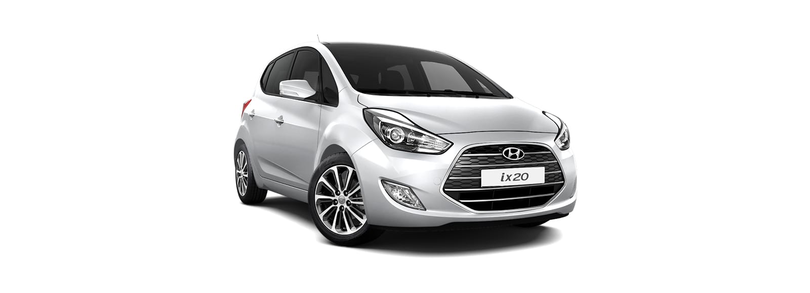 Front view of silver ix20