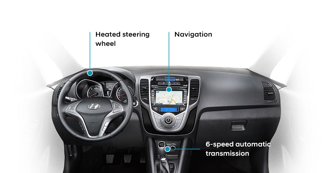 Full view of interior with cockpit