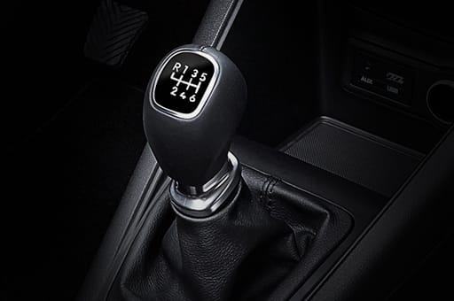 6-speed manual transmission