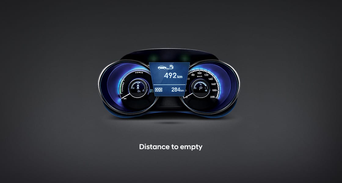 Supervision cluster distance to empty screen