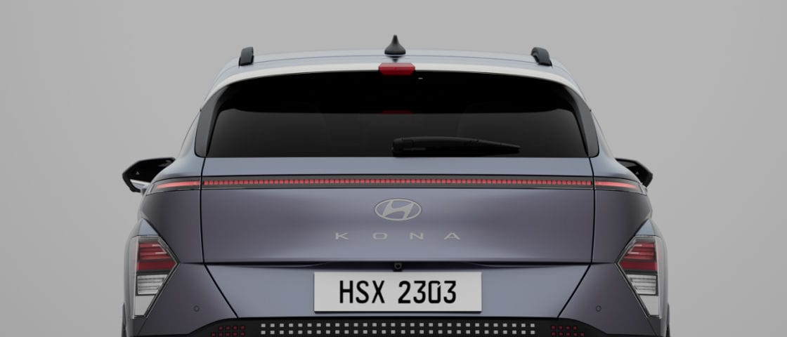 Rearlamp of The all-new KONA Electric