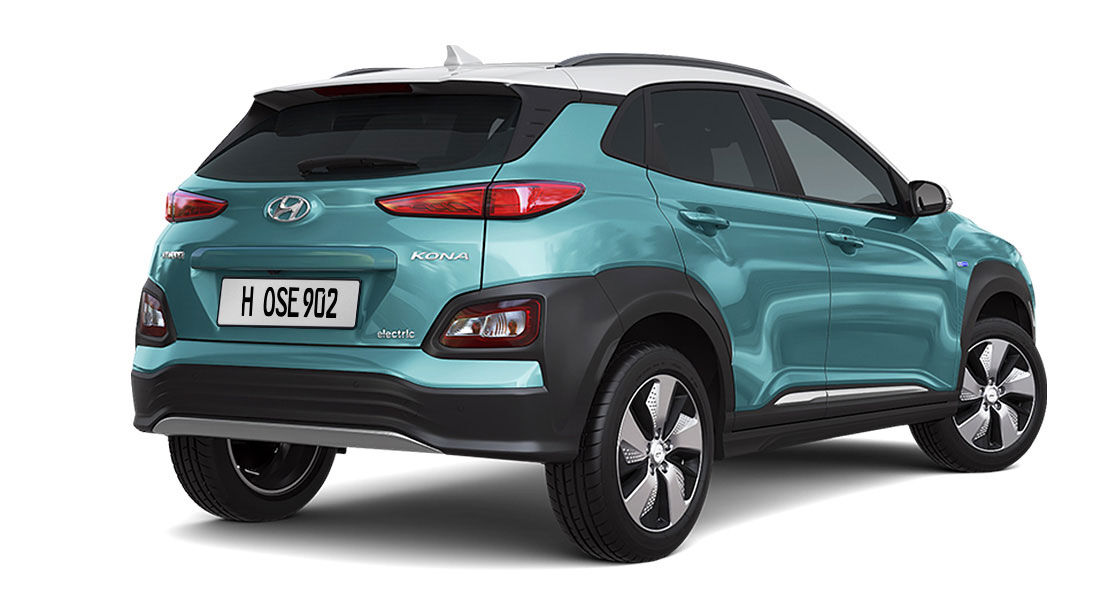 rear view kona electric