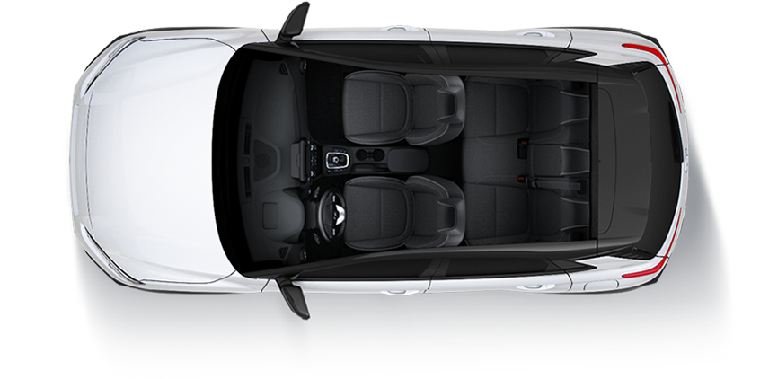 Gray car seat