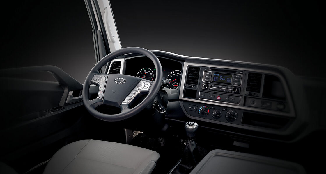 Interior of driver side