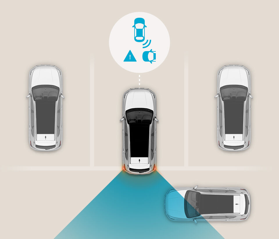 Rear-Cross Traffic Collision Assist (RCCA) image