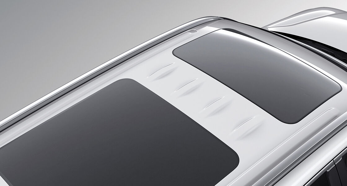Dual sunroof