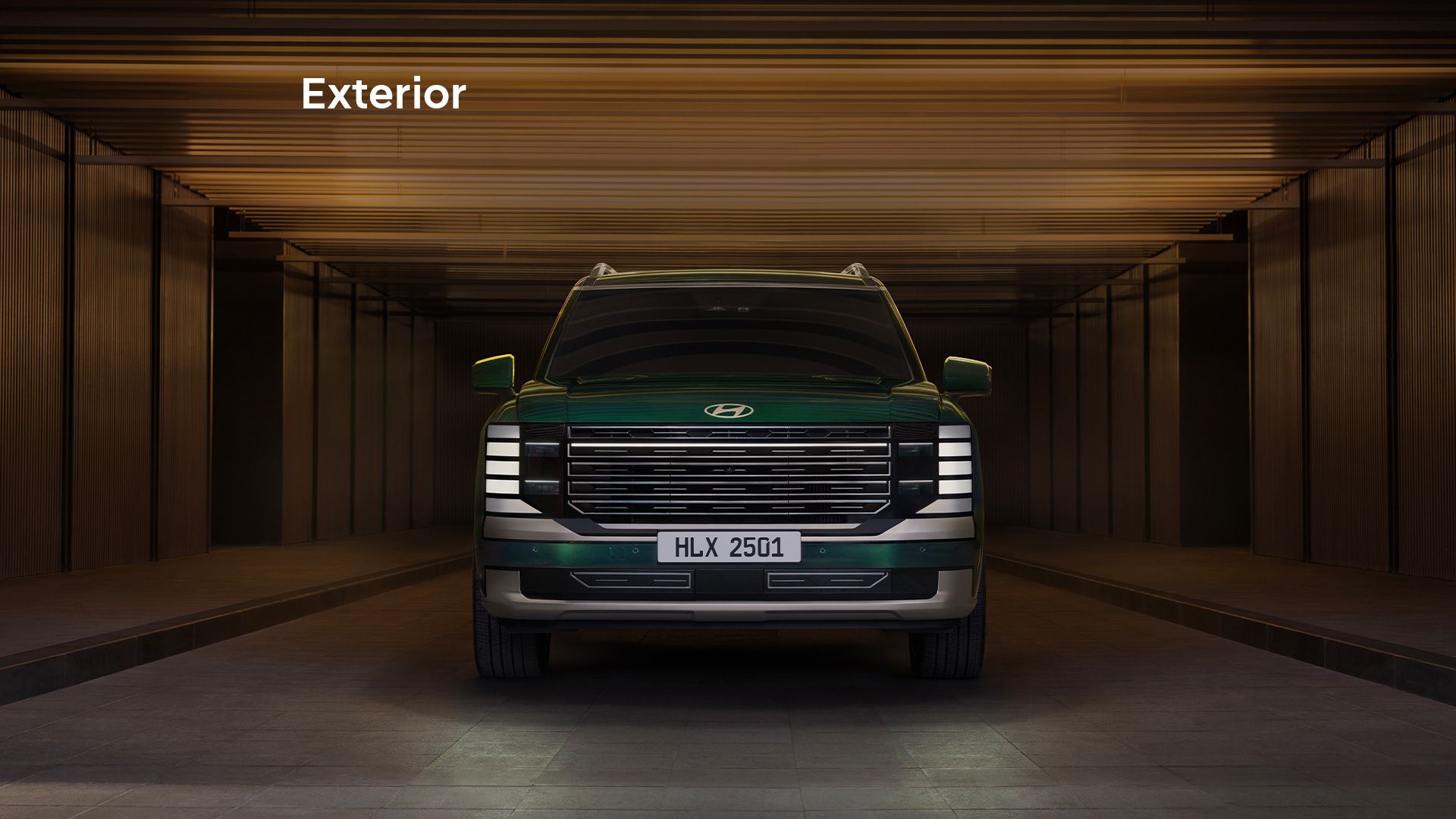 The all-new PALISADE front view