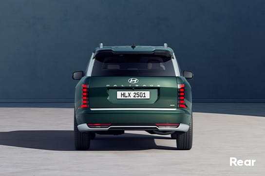 The all-new PALISADE rear view