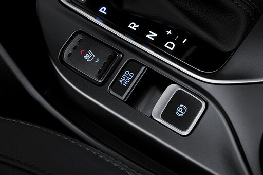 Electric parking brake button