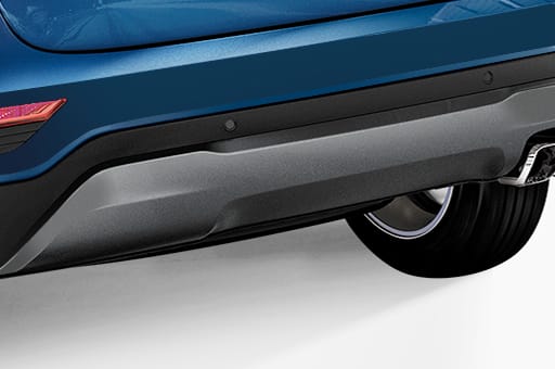 Closer view of rear wiper