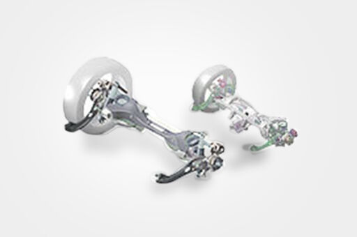 Rear multi-link suspension