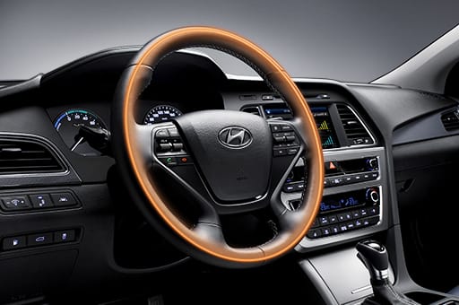 Heated steering wheel