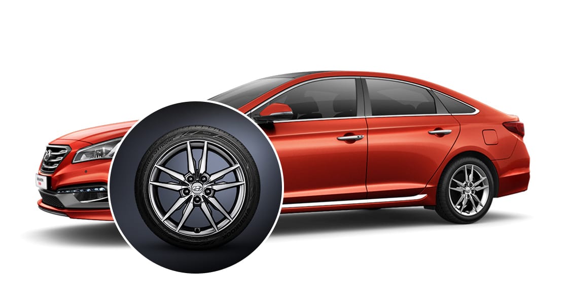 18 inches alloy wheels