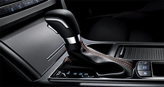Automatic transmission from side view