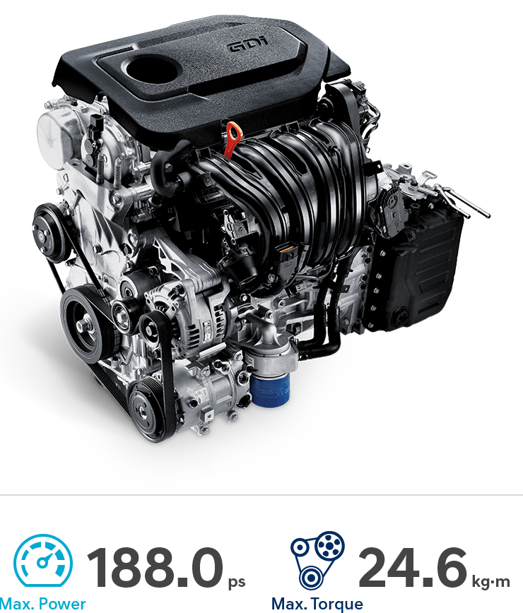 2.4 GDi gasoline engine