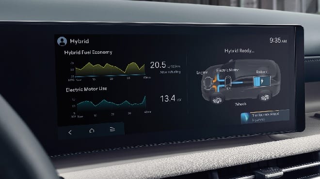 المحتويات الحصرية للسيارة الهجينة صورة