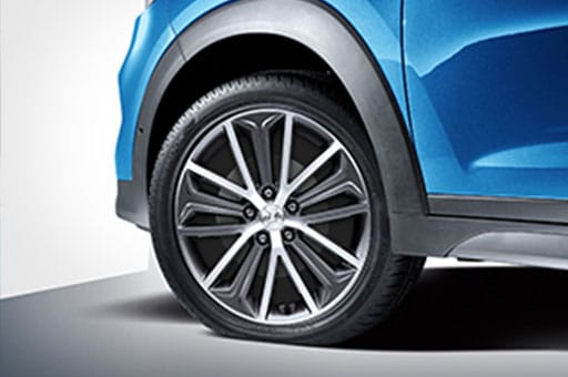 Left front wheel arch molding
