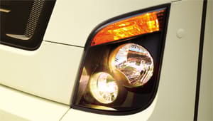 image of universe bus head lamp