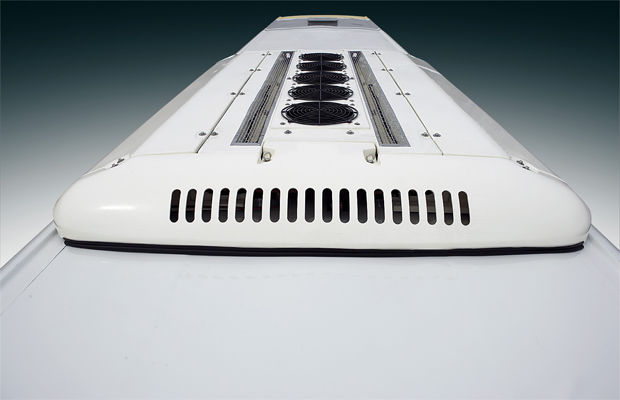 image of universe bus roof integrated with air conditioner