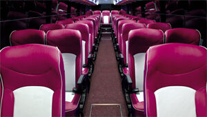 image of universe bus front to back interior