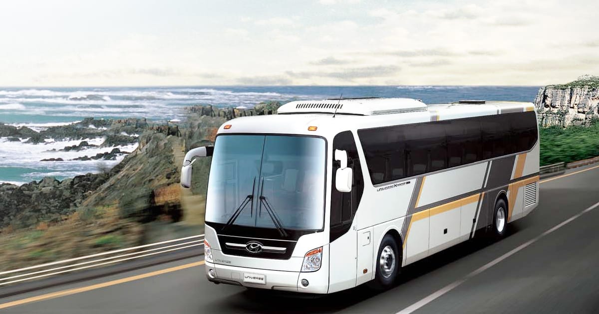 Universe : Exterior | Heavy Duty Luxury Bus | Hyundai Ethiopia