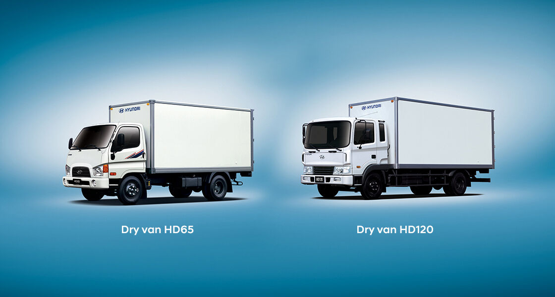 front image of HD45 dry van