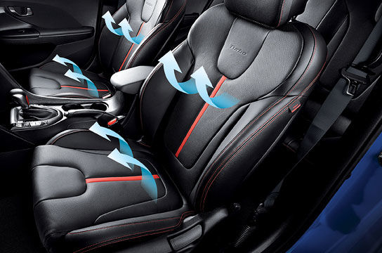 Seat warming & cooling air ventilation system