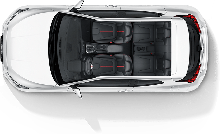 أسود - درز حمراء