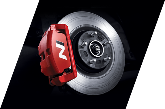 N exclusive high performance brake