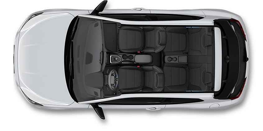 Black car seat