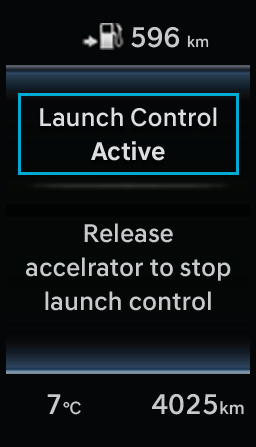 Veloster N Launch Control Active