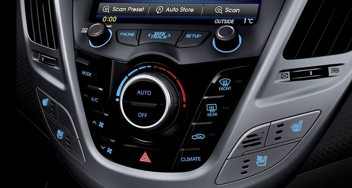 Full auto air conditioning system