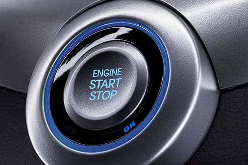 Engine start and stop button