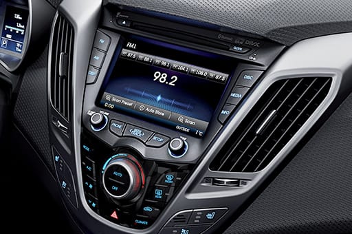 Center-fascia with radio screen