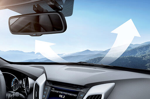 Auto defogging system