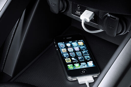 Aux and usb ports