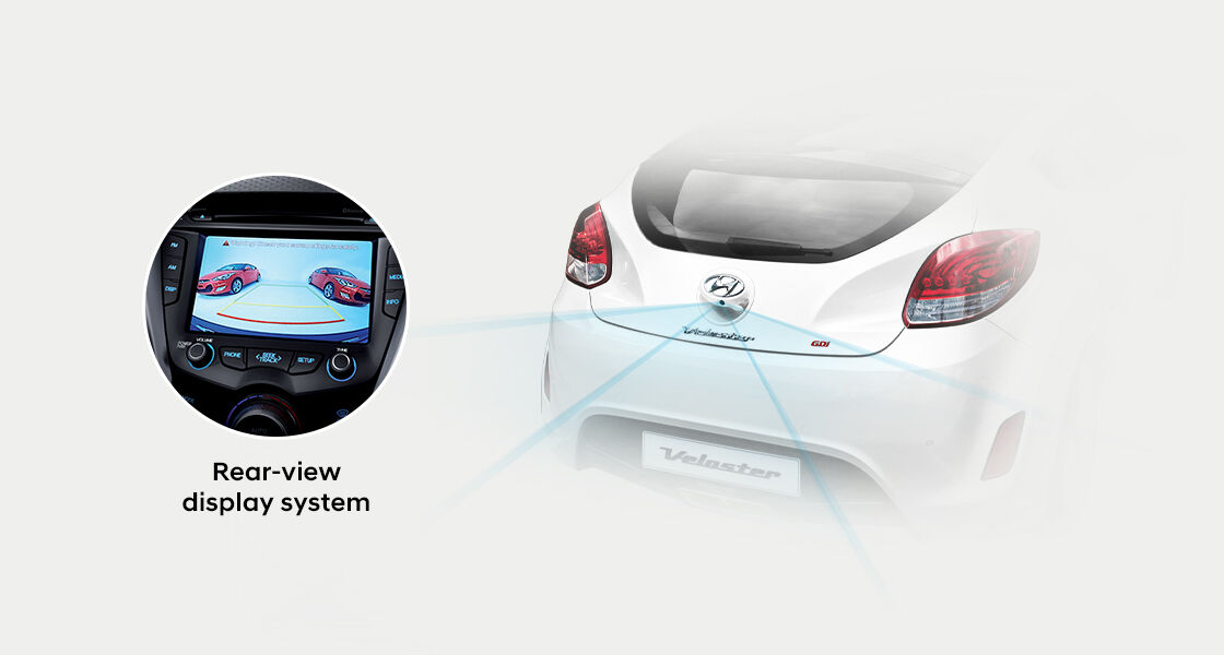 Rear-view display system